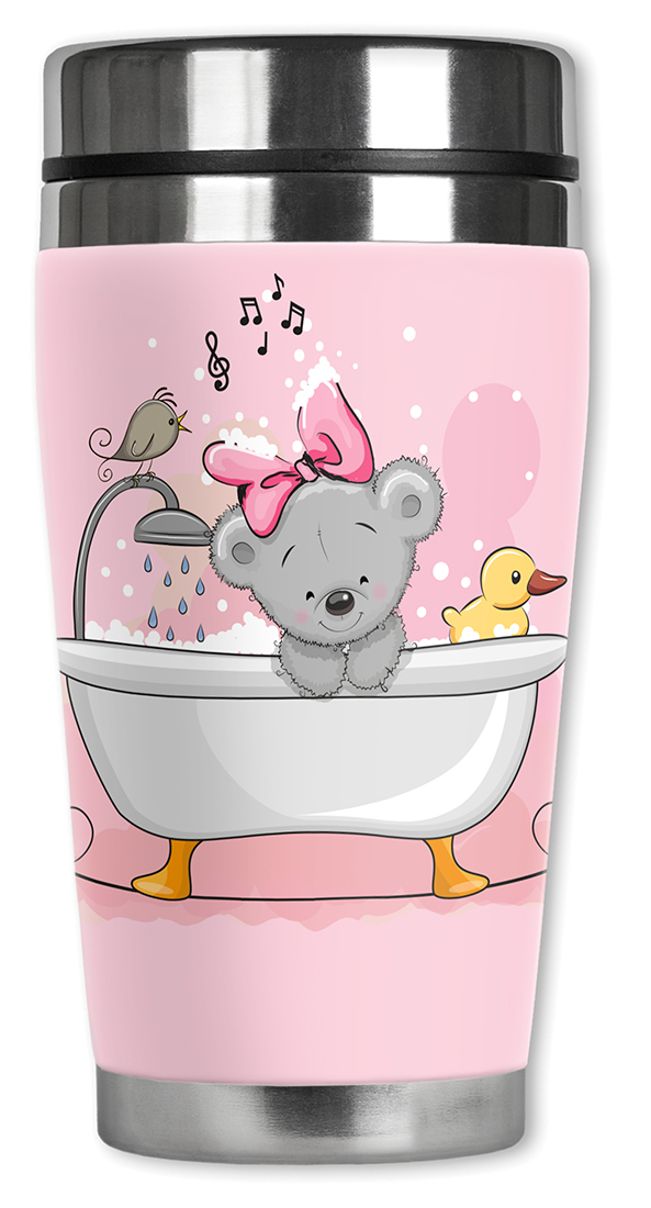 Fuzzy Bear in Bath - #2811
