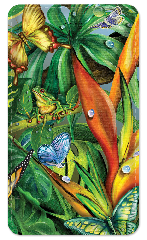 Frog and Butterflies - #455