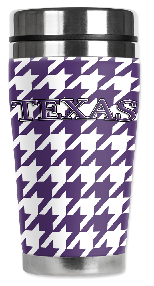 Texas Purple Herringbone Pattern - #8168