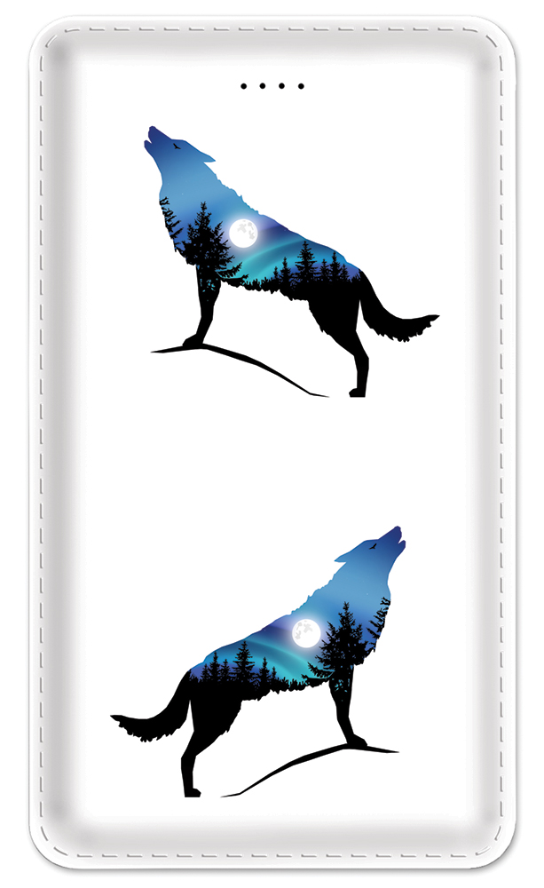 Wolf Silhouette - #8722