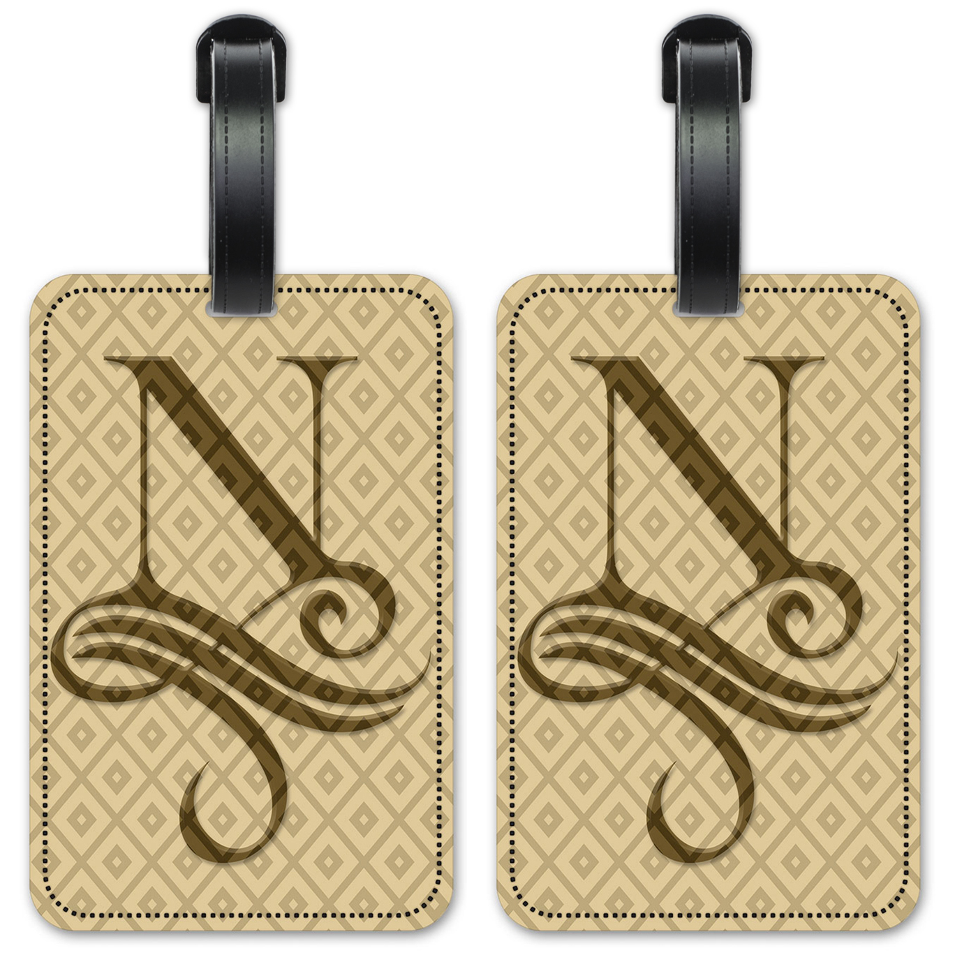 Letter "N" Monogram - #N