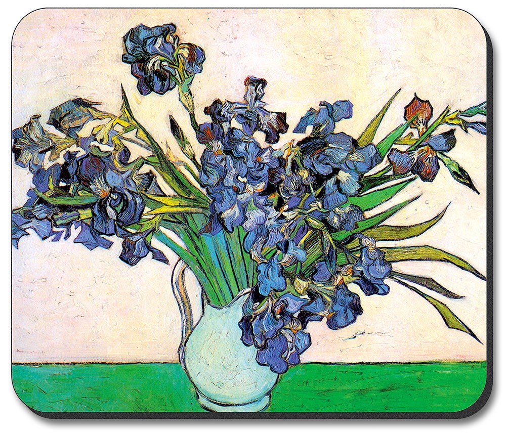 Van Gogh: Vase and Irises - #10