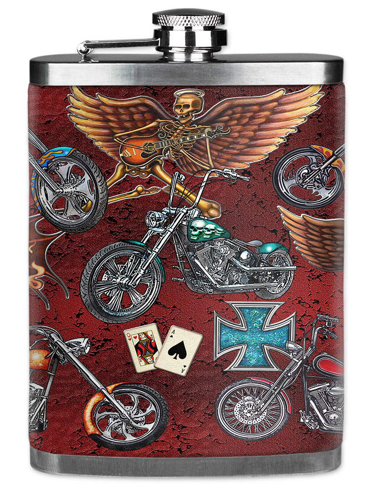 Bikes & Skulls - Image by Dan Morris - #1010