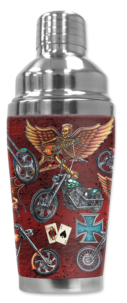 Bikes and Skulls - #1010