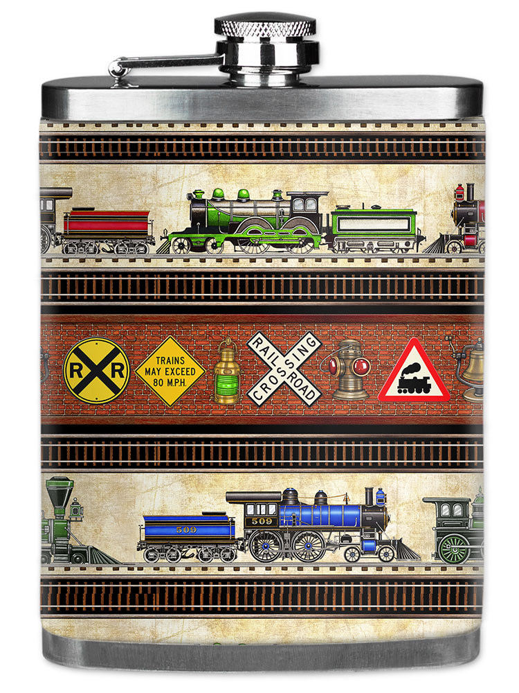 Trains & Signs II - Image by Dan Morris - #1016