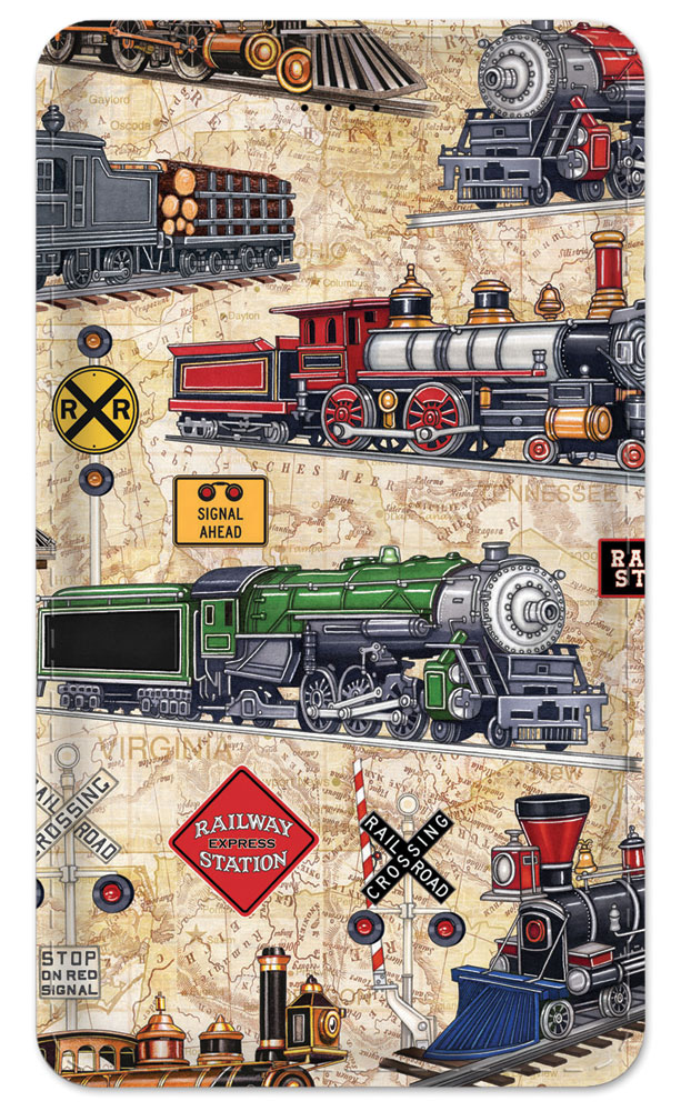 Steam Locomotives (tan) - #1019