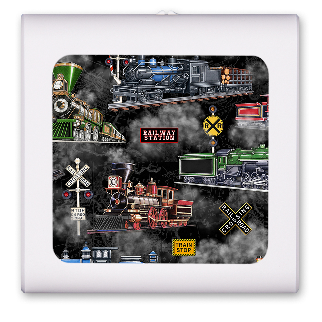 Steam Locomotives (black) - #1021