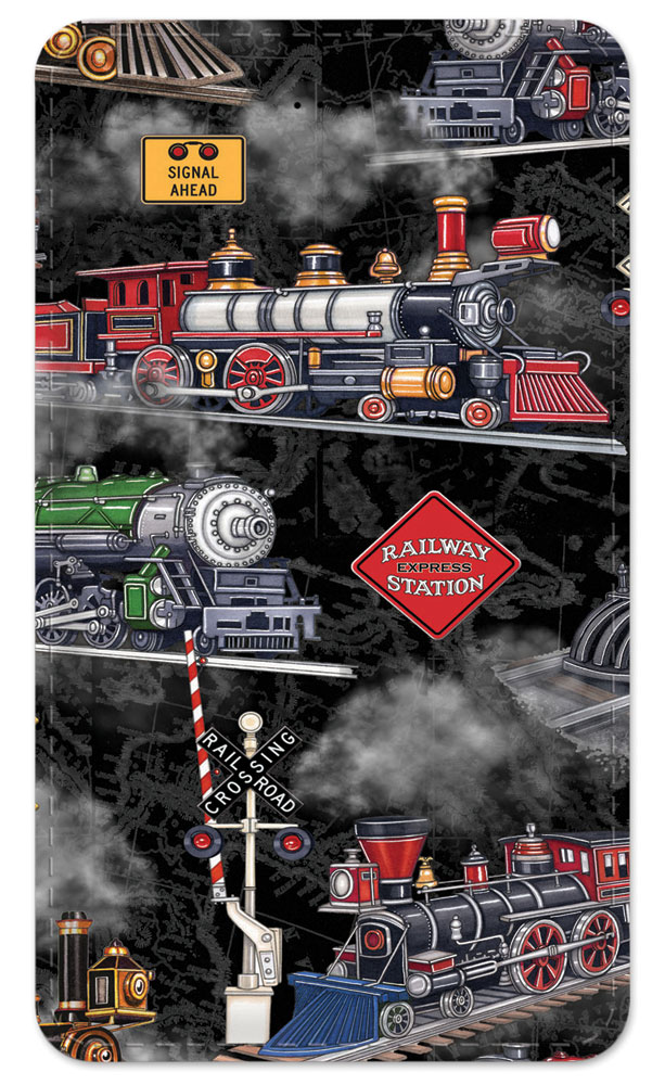 Steam Locomotives (black) - #1021