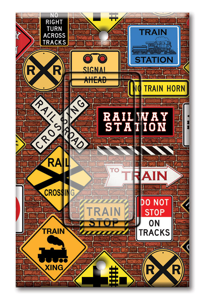 Train Signs - Image by Dan Morris - #1022