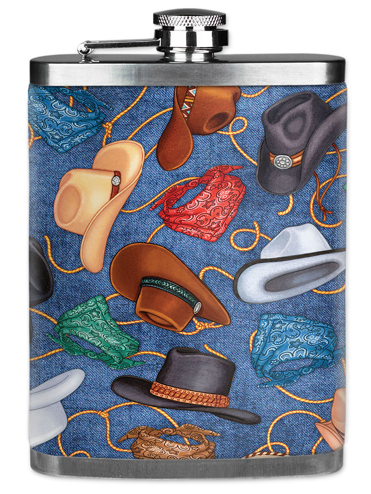 Cowboy Hats (denim) - Image by Dan Morris - #1226