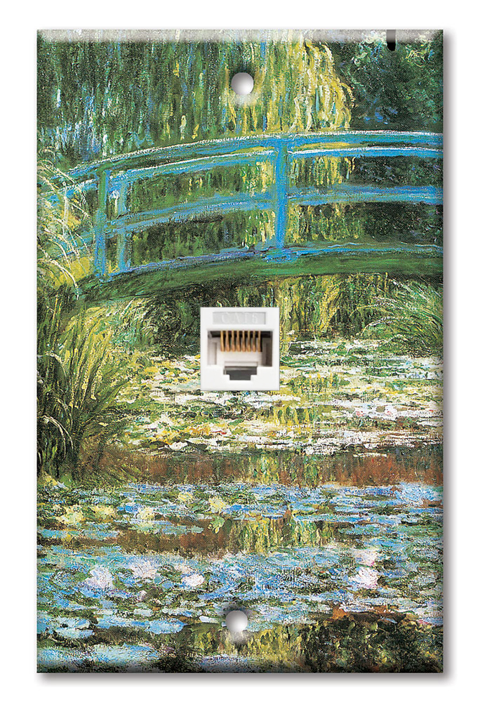 Monet: Japanese Footbridge - #129