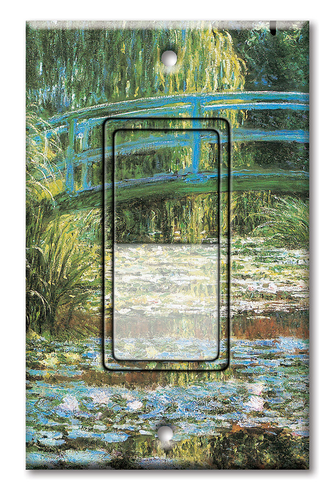 Monet: Japanese Footbridge - #129