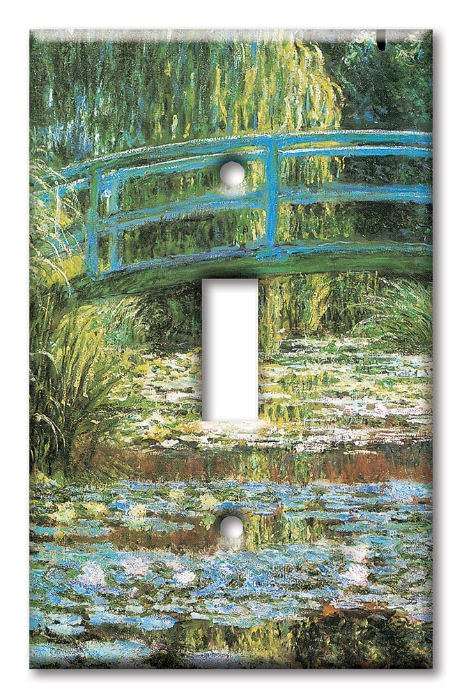 Monet: Japanese Footbridge - #129