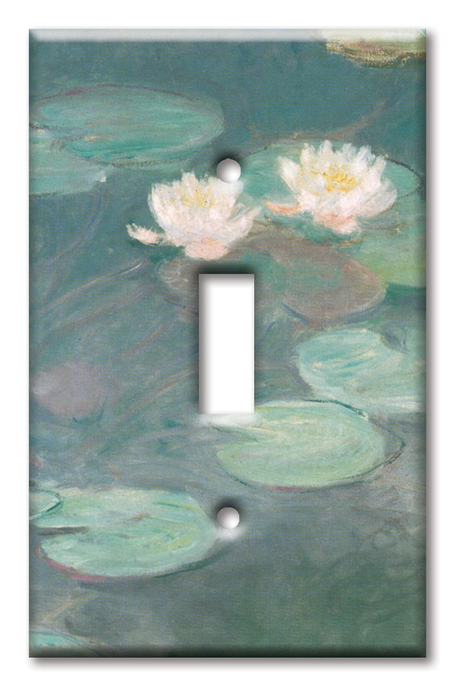 Monet: Water Lilies (close up) - #131