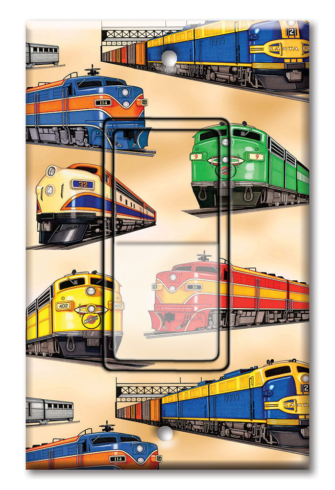 Diesel Trains - Image by Dan Morris - #153