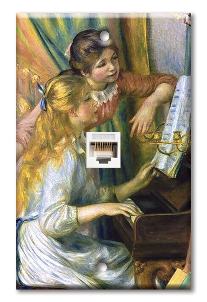 Renoir: Girls at Piano - #18