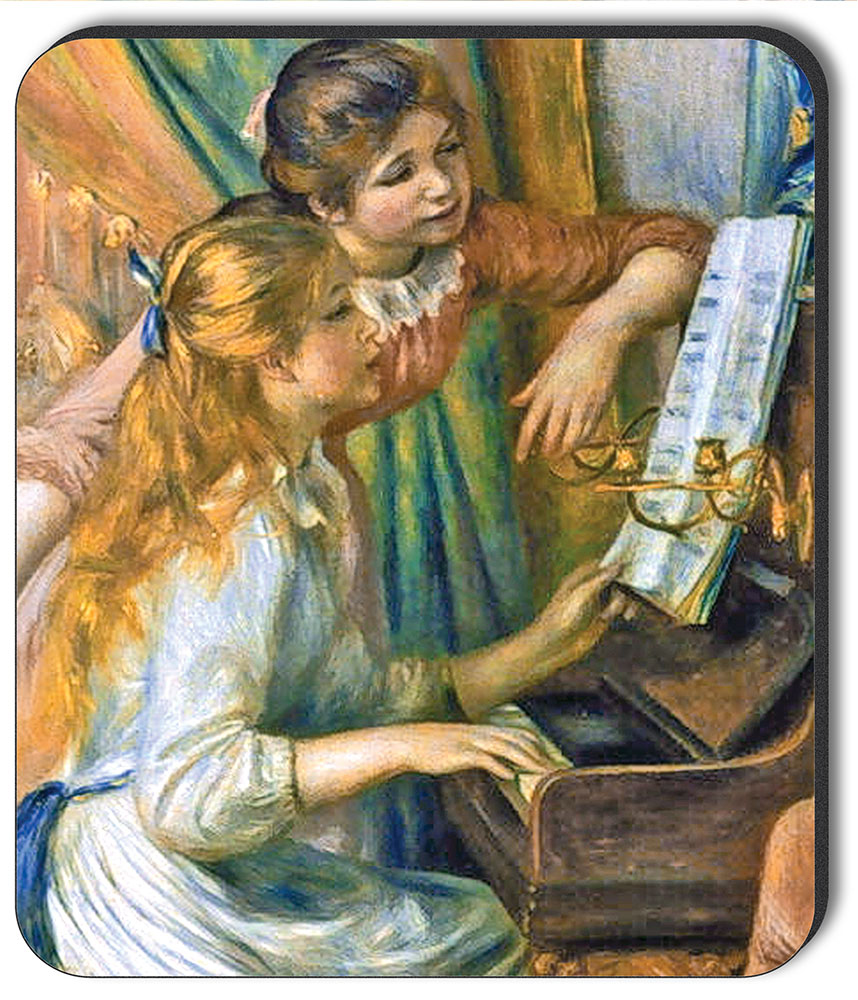 Renoir: Girls at Piano - #18