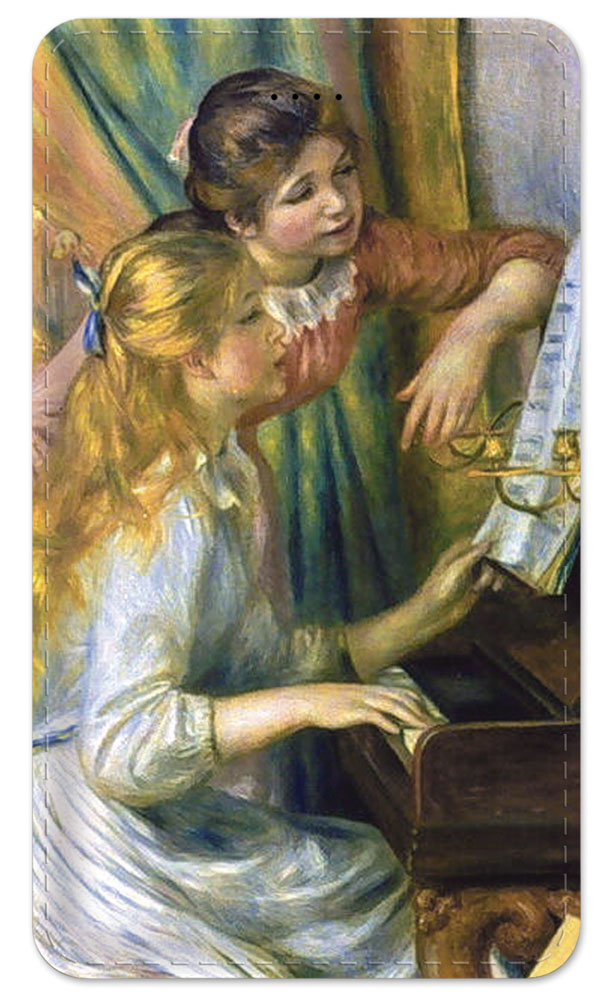 Renoir: Girls at Piano - #18