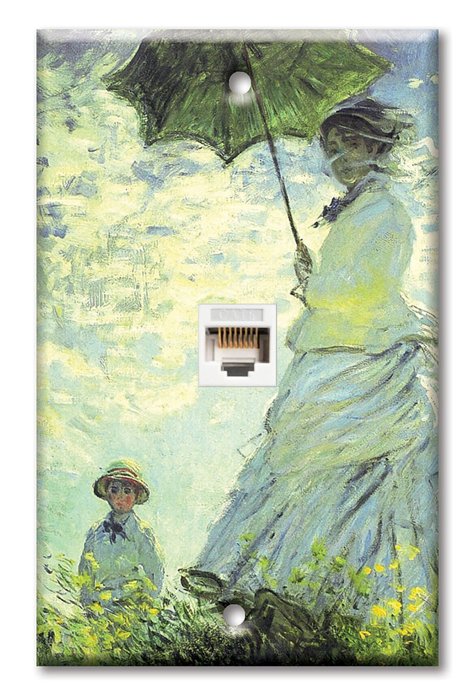 Monet: Woman with Parasol - #20