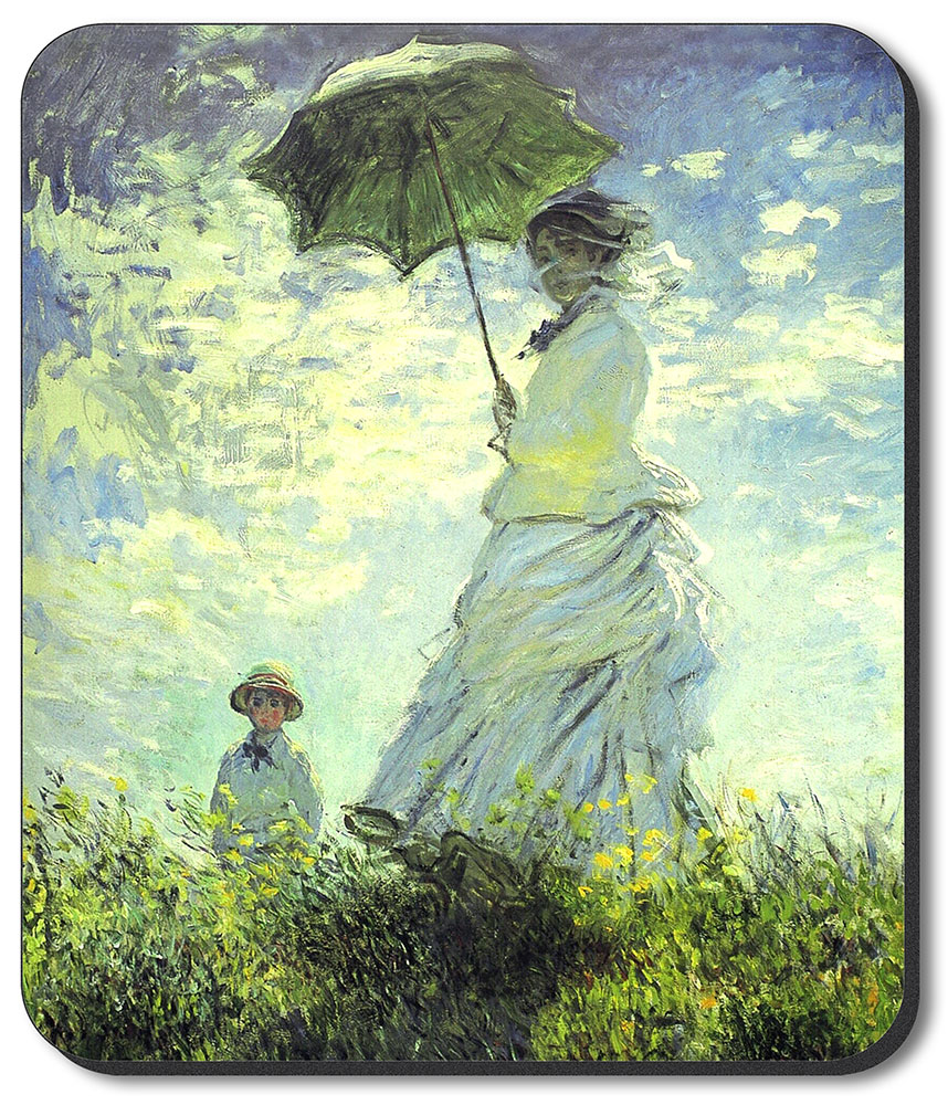 Monet: Woman with Parasol - #20