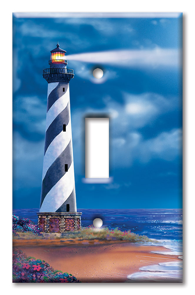 Art Plates - Decorative OVERSIZED Wall Plates & Outlet Covers - Cape Hatteras
