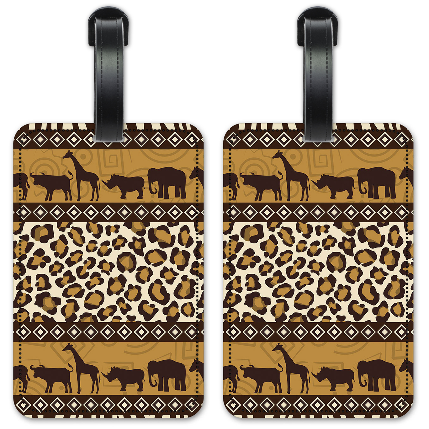 African Theme Animals and Prints - #2500