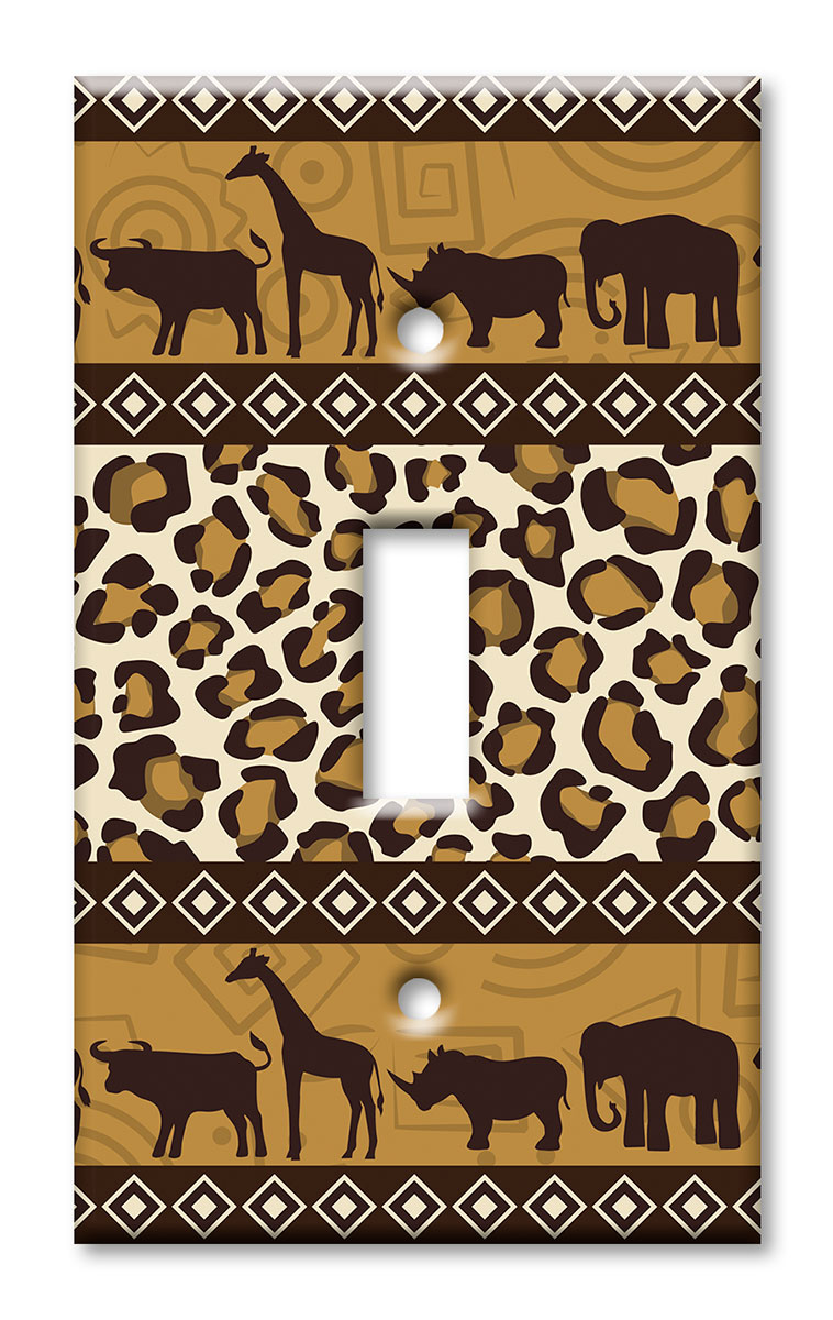 African Theme Animals and Prints - #2500