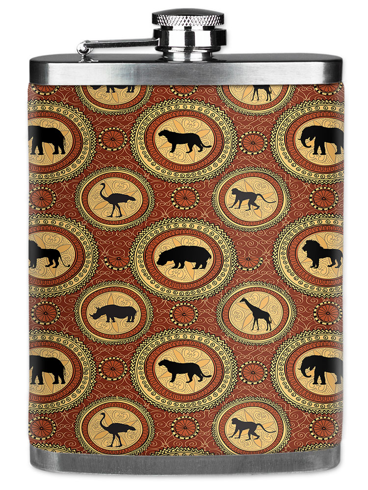 African Theme Animal Circles - #2501