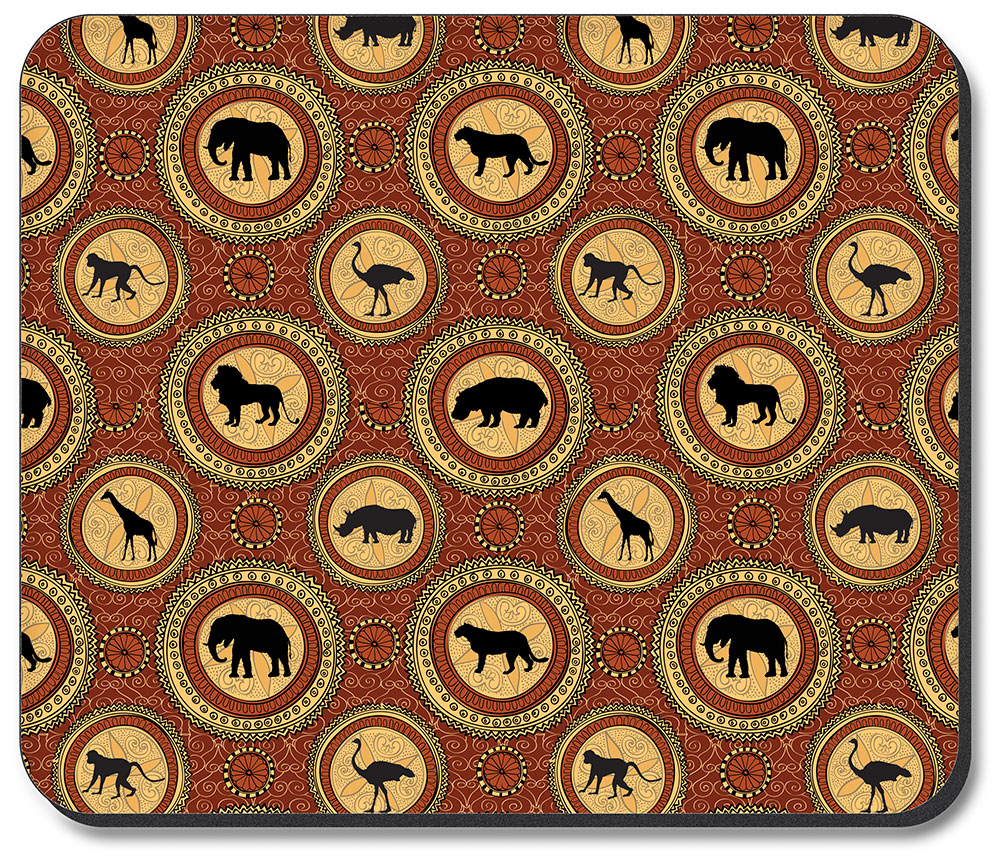 African Theme Animal Circles - #2501