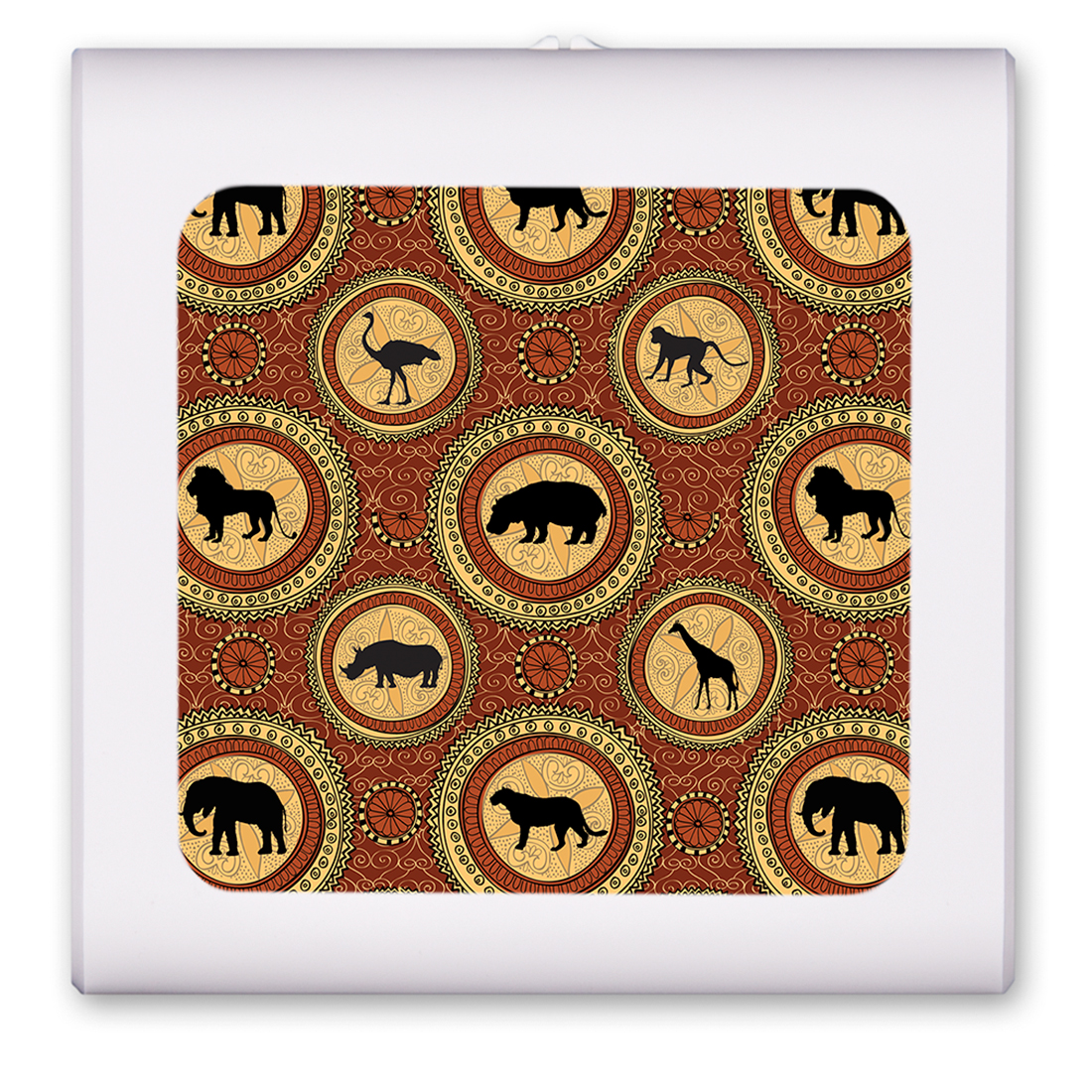 African Theme Animal Circles - #2501