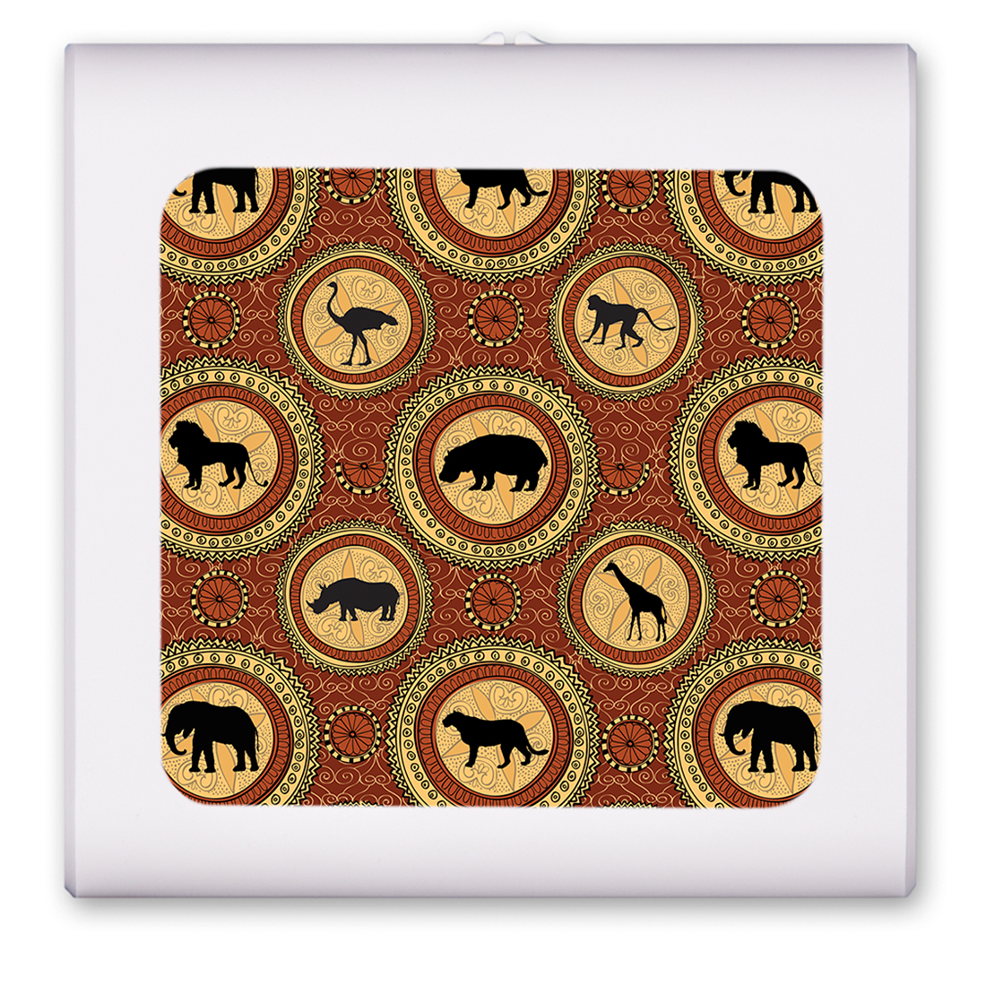 African Theme Animal Circles - #2501