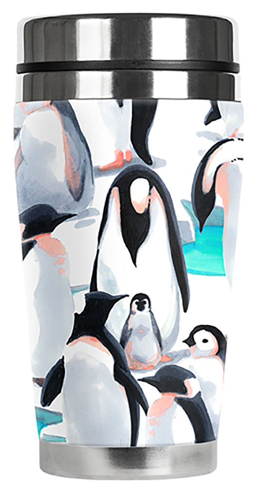 Watercolor Penguins - #2507