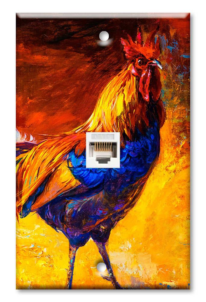 Rooster Painting - #2508