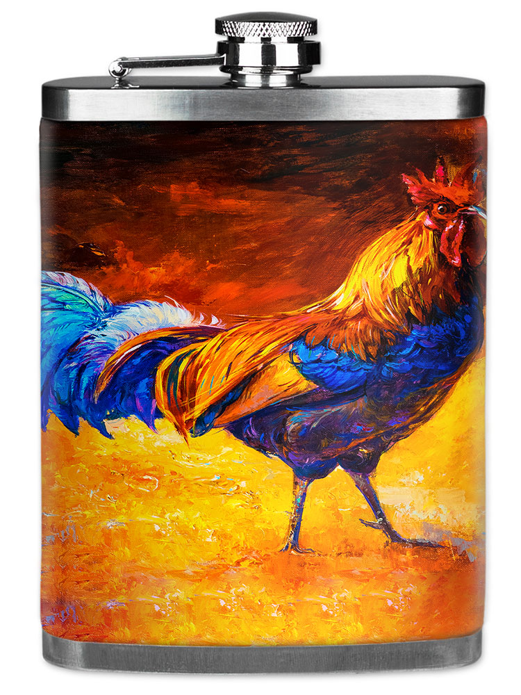 Rooster Painting - #2508