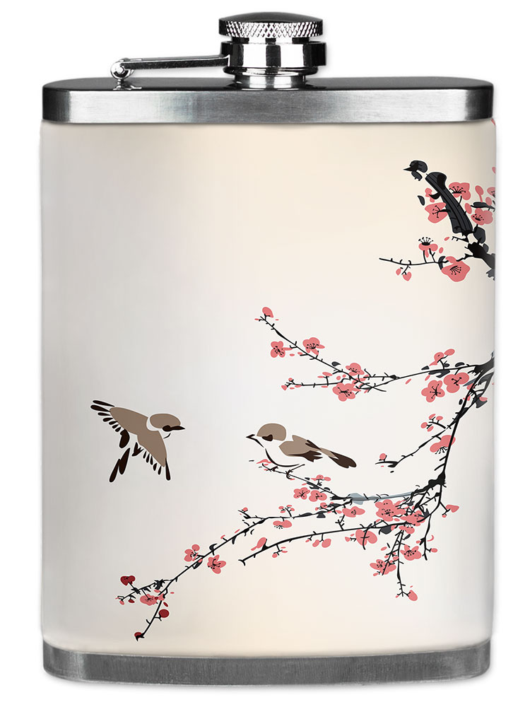 Birds on a Cherry Blossom - #2544