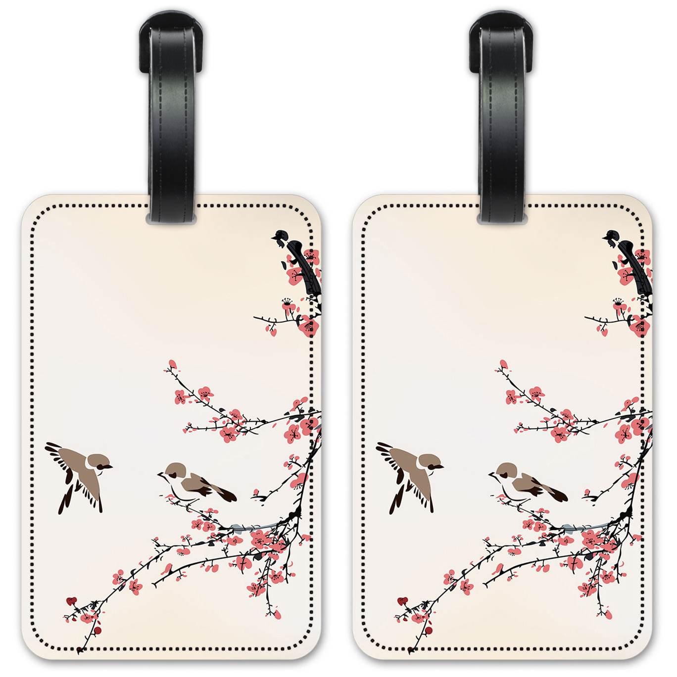 Birds on a Cherry Blossom - #2544