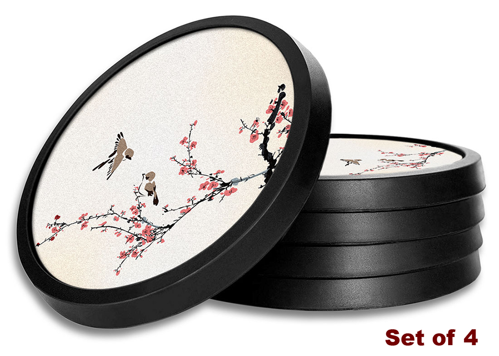 Birds on a Cherry Blossom - #2544