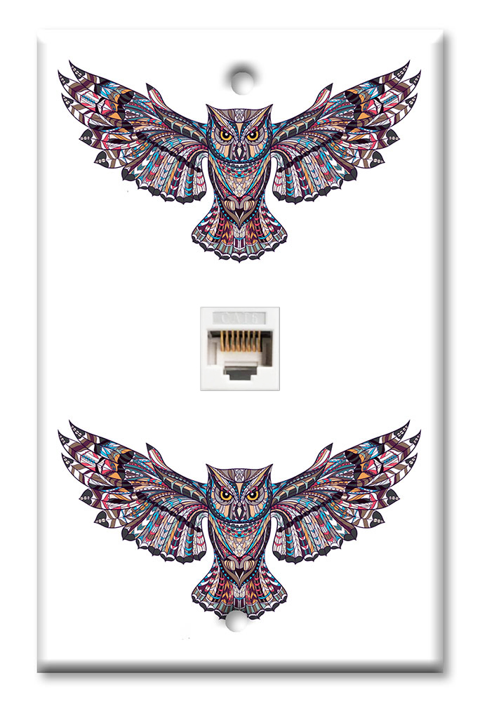 Patterned Owl - #2549