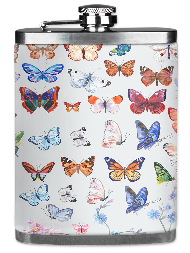 Watercolor Butterflies - #2557