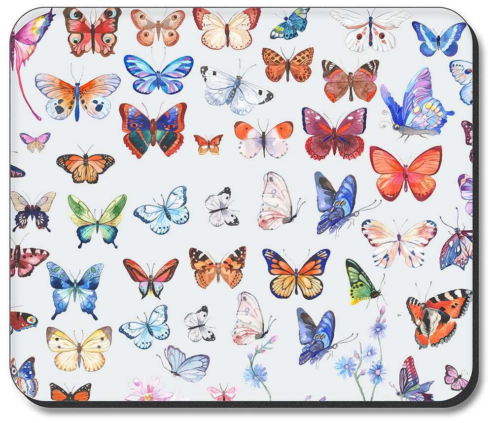 Watercolor Butterflies - #2557