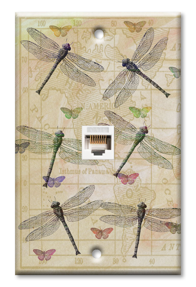 Dragonflies and Butterflies - #257