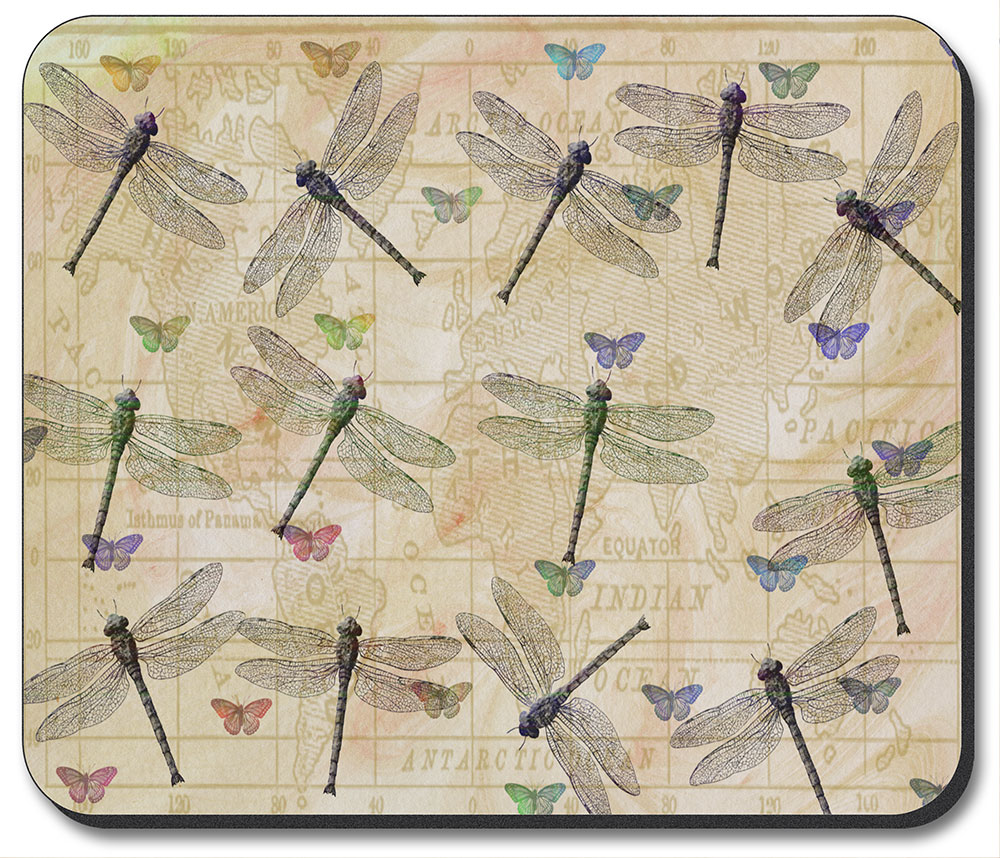 Dragonflies and Butterflies - #257