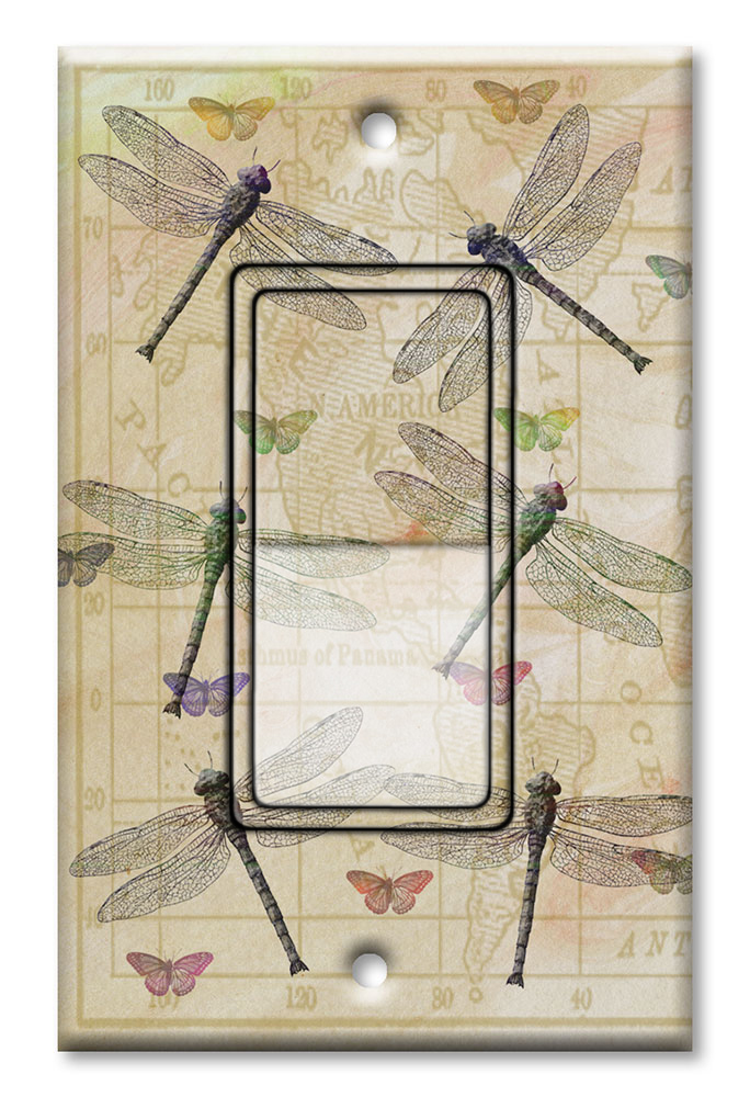 Dragonflies and Butterflies - #257