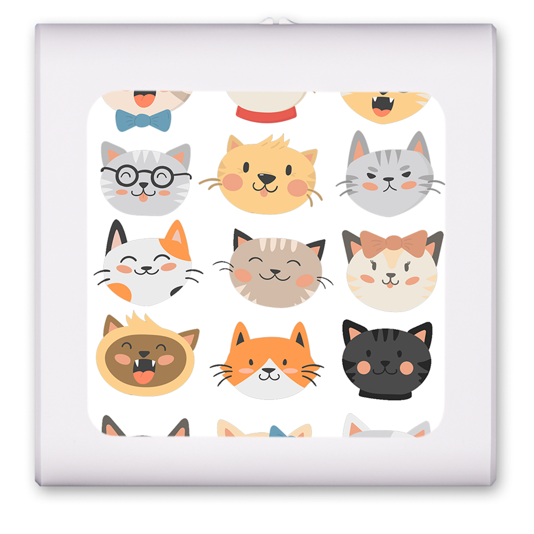 Cute Cat Heads - #2575