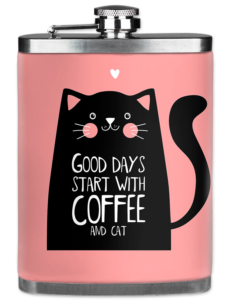 Good Day starts with Coffee and Cats - #2580