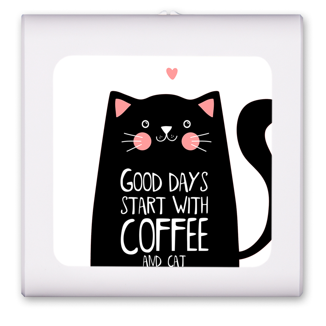 Day Starts with Coffee and Cats - #2580