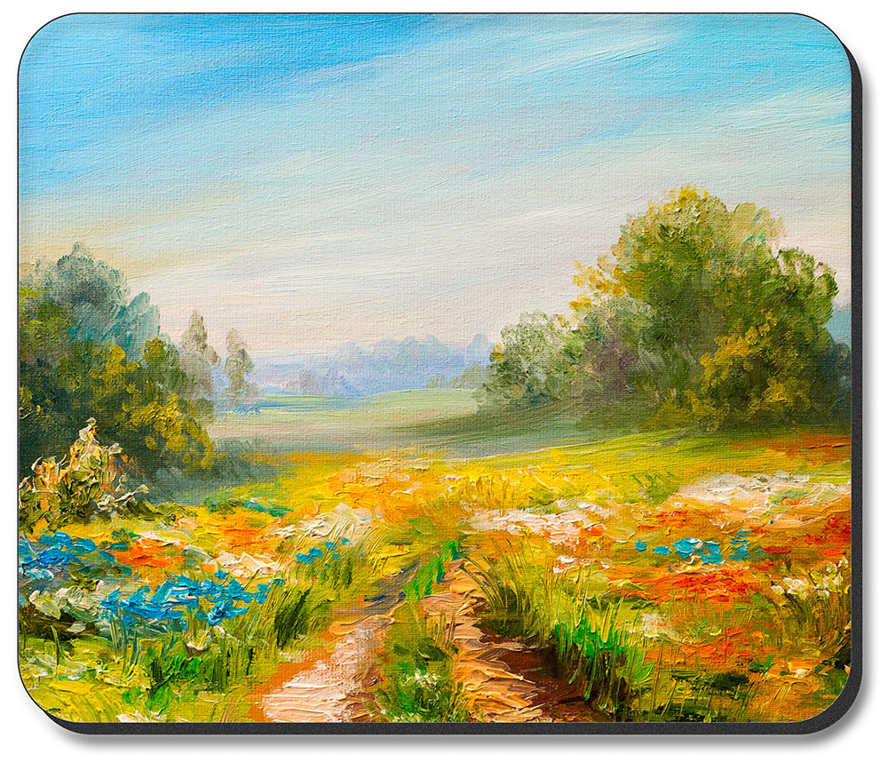 Path Through Flowers - #2595