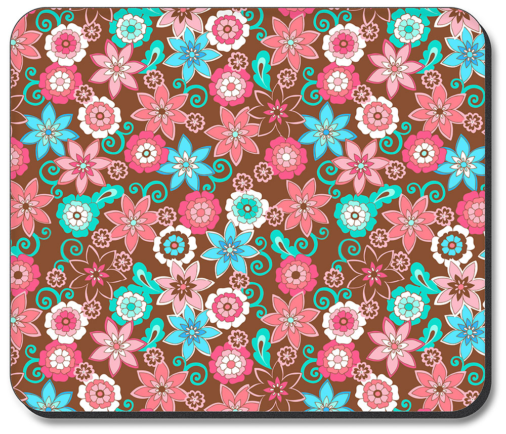 Retro Floral Seamless - #2600