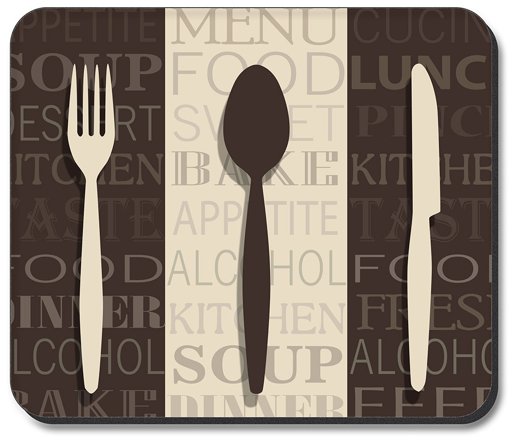 Fork Knife and Spoon - #2614