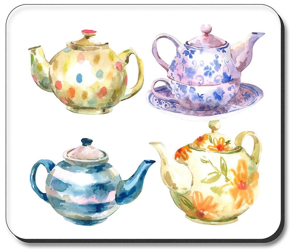 Teapot Water Color - #2616